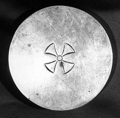 scatola per ostie - bottega toscana (sec. XIX)