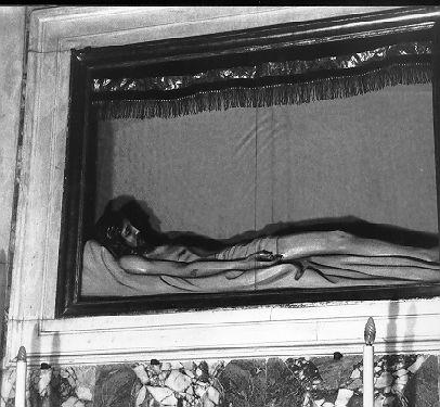 CRISTO MORTO (statua) - bottega toscana (sec. XX)