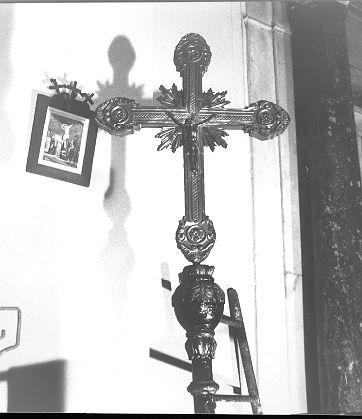 croce - bottega toscana (sec. XIX)