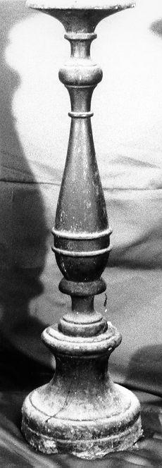 candelabro, serie - bottega toscana (sec. XIX)