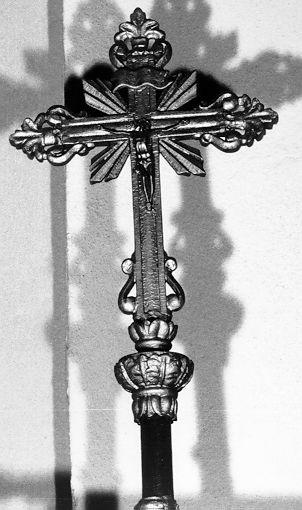 croce - bottega toscana (sec. XVII)