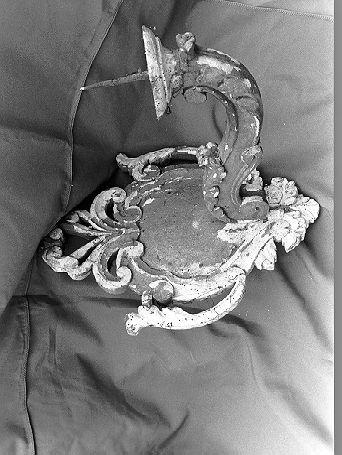 candeliere da parete, serie - bottega toscana (sec. XVII)