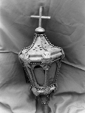 lanterna processionale, serie - bottega toscana (sec. XIX)