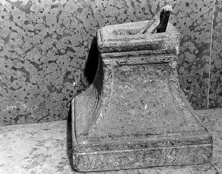 base per croce - bottega toscana (sec. XVIII)