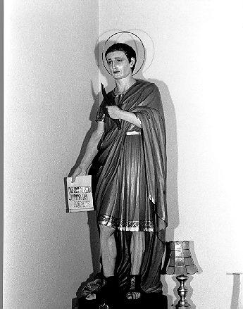 SAN GINESE (statua) - bottega toscana (inizio sec. XX)