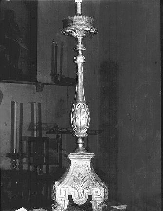 candeliere, serie - bottega italiana (secc. XVIII/ XIX)