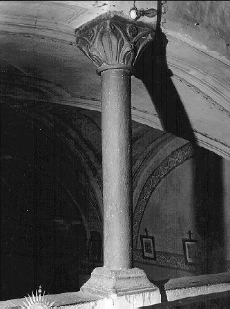 colonna - bottega italiana (secc. XIV/ XV)