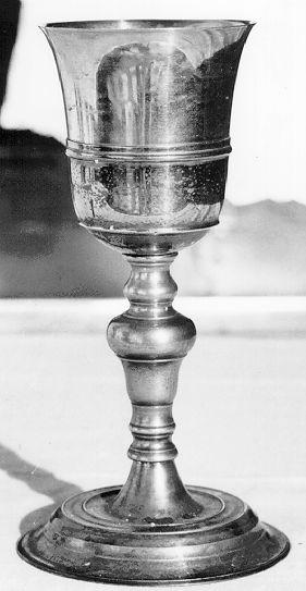 calice - bottega italiana (secc. XVIII/ XIX)