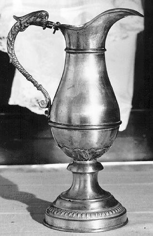 brocca - bottega italiana (secc. XVIII/ XIX)