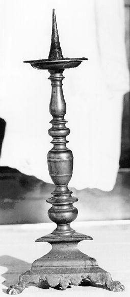 candeliere, serie - bottega italiana (sec. XVIII)