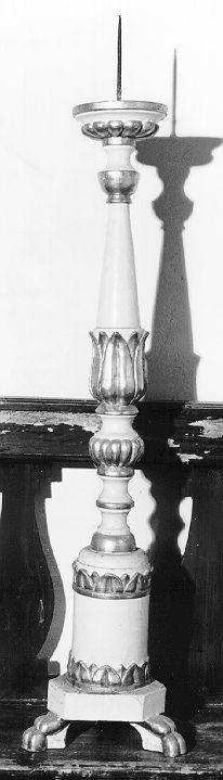 candeliere, serie - bottega italiana (sec. XVIII)