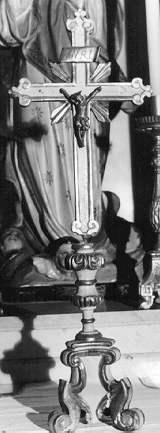 croce d'altare - bottega italiana (sec. XVIII)