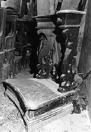 inginocchiatoio - bottega italiana (sec. XIX)