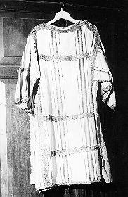 paramento liturgico - in terzo - manifattura italiana (sec. XIX)