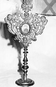 reliquiario - bottega italiana (sec. XVIII)