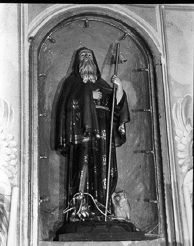 SANT'ANTONIO ABATE (statua) - bottega toscana (sec. XIX)