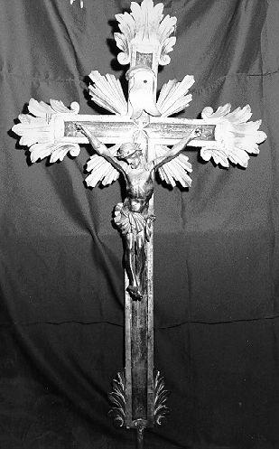 crocifisso - bottega italiana (sec. XIX)