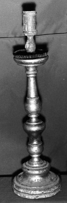 candelabro, serie - bottega italiana (sec. XVII)