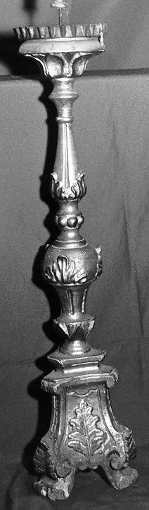 candelabro, serie - bottega italiana (sec. XIX)