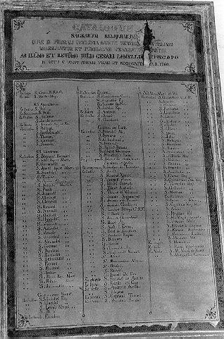 cornice - bottega italiana (sec. XVIII)