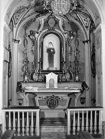 altare - bottega italiana (fine/inizio secc. XIX/ XX)