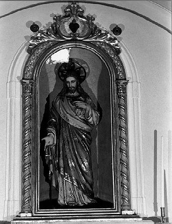 Sacro Cuore di Gesù (statua) - bottega italiana (sec. XX)