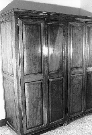 armadio da sacrestia - bottega italiana (sec. XIX)