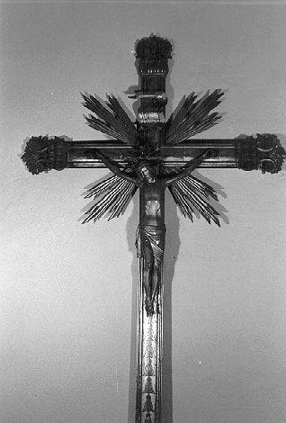 crocifisso - bottega italiana (prima metà sec. XIX)