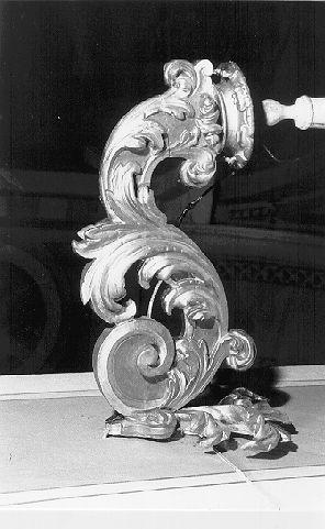 candeliere da parete, serie - bottega italiana (sec. XVII)