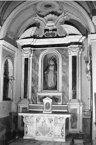 altare - bottega italiana (seconda metà sec. XVIII)