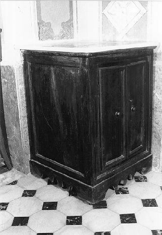 credenza, serie - bottega italiana (sec. XVII)