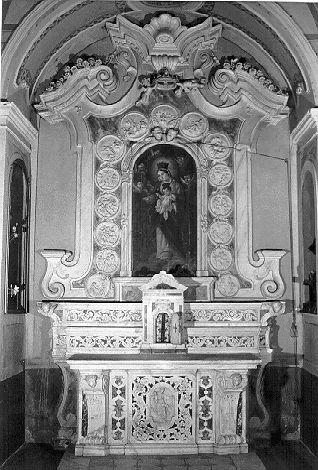 altare - ambito ligure (seconda metà sec. XVII)