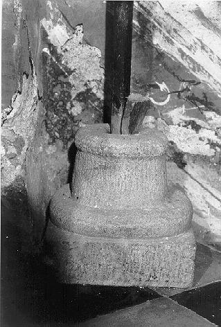 base per croce - bottega toscana (sec. XIX)