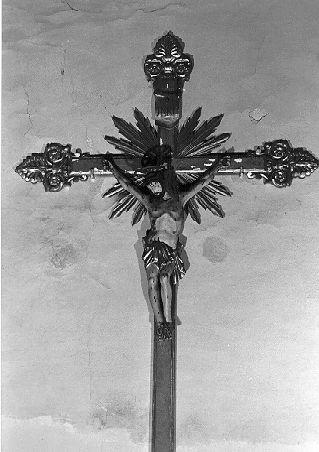 crocifisso - bottega toscana (sec. XIX)