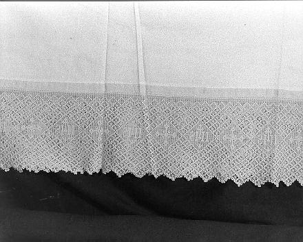 tovaglia d'altare - manifattura toscana (inizio sec. XX)