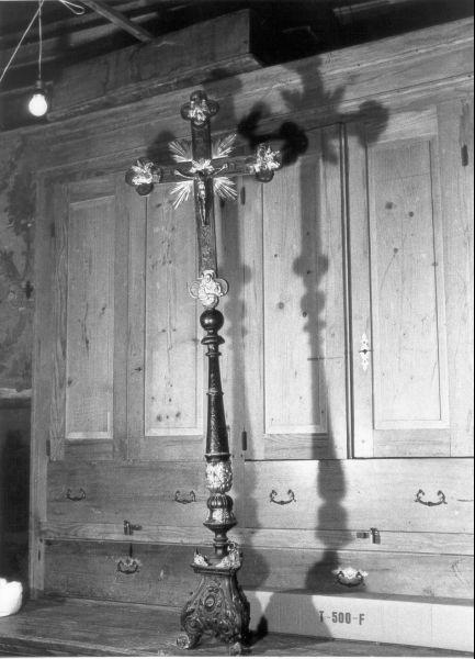 croce d'altare - bottega italiana (fine sec. XIX)