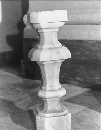 balaustro, serie - bottega apuana (sec. XVIII)