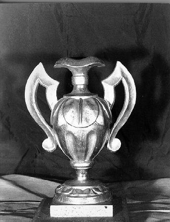 vaso d'altare con composizione floreale, serie - bottega toscana (sec. XIX)