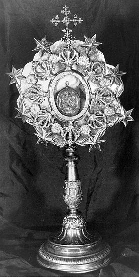 reliquiario - bottega toscana (fine sec. XIX)