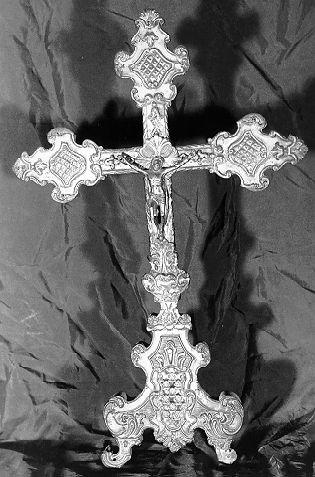 croce - bottega toscana (sec. XVIII)