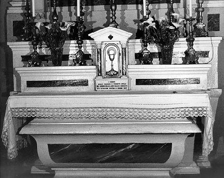 altare - bottega toscana (sec. XIX)