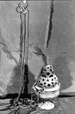 turibolo - bottega toscana (fine/inizio secc. XVI/ XVII)