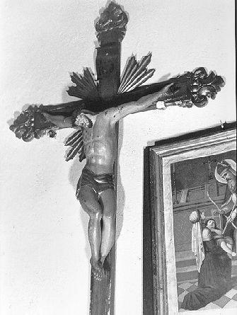 crocifisso - bottega toscana (sec. XIX)