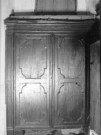armadio da sacrestia - bottega toscana (sec. XVIII)