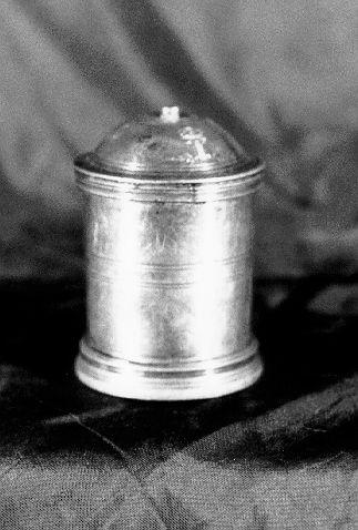 vasetti per oli santi - bottega pontremolese (sec. XIX)