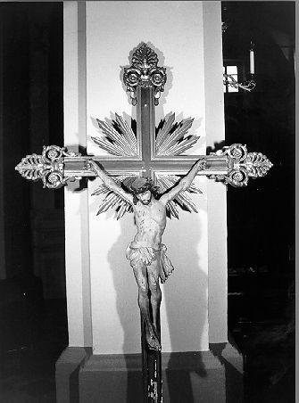 crocifisso - bottega toscana (sec. XIX)