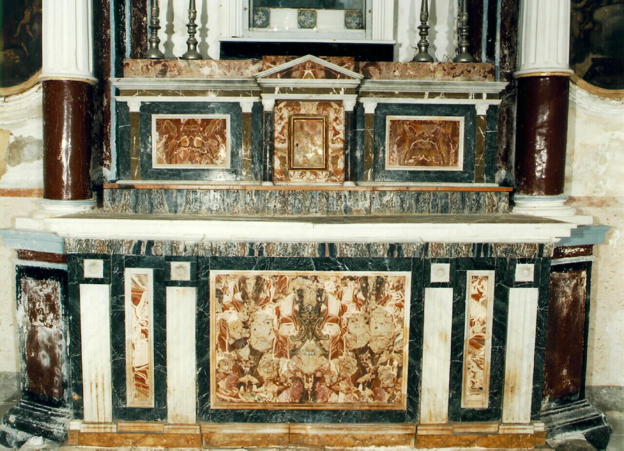 altare - ambito siciliano (sec. XIX)