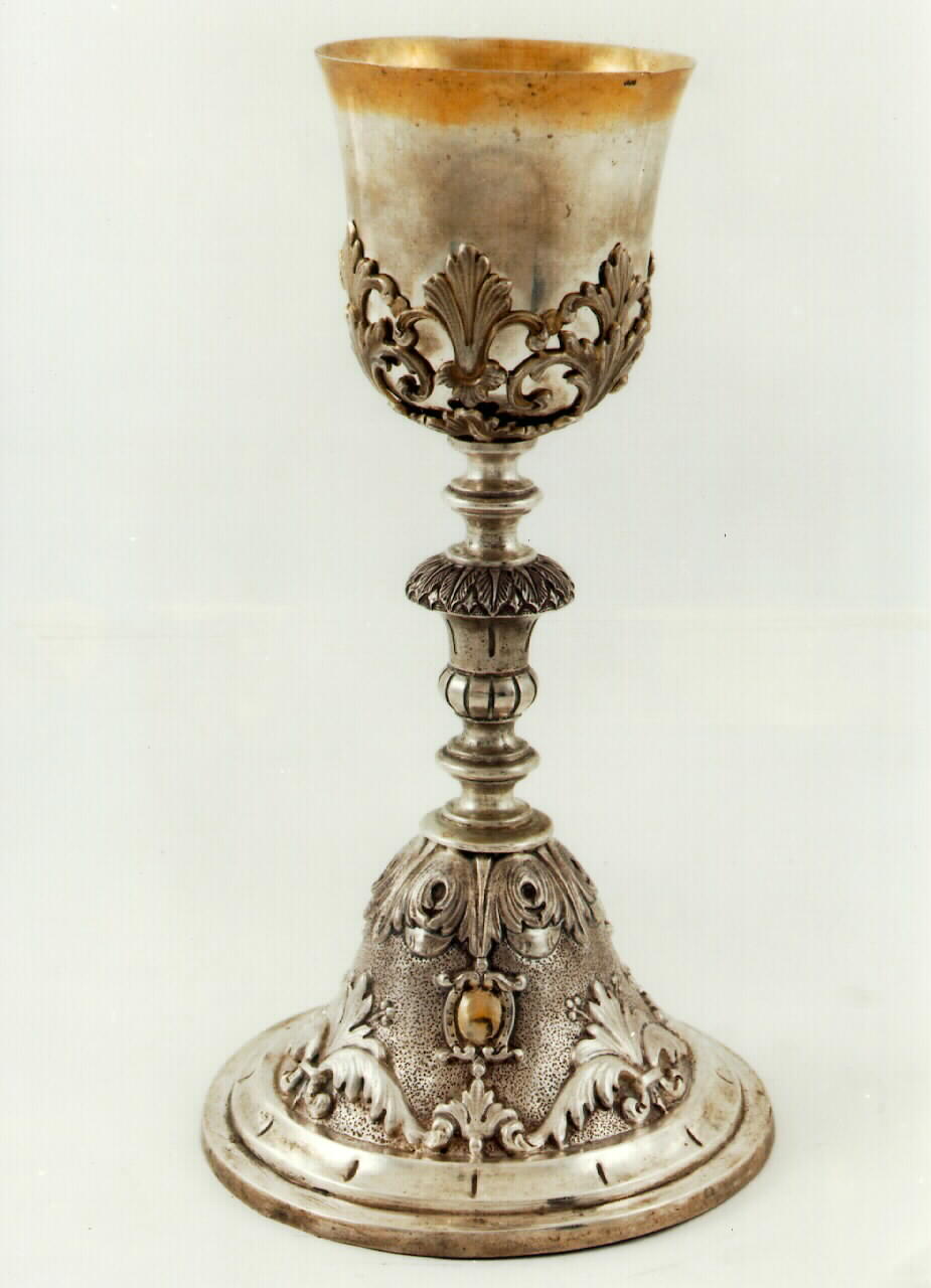 calice - bottega siciliana (primo quarto sec. XX)