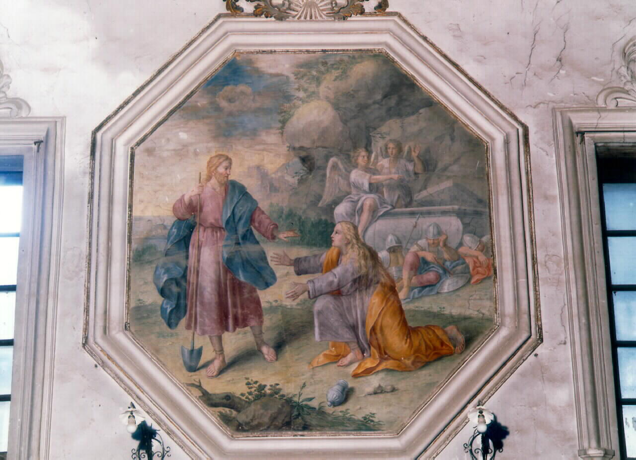 Noli me tangere (dipinto murale) - ambito siciliano (Fine/inizio secc. XVIII/ XIX)