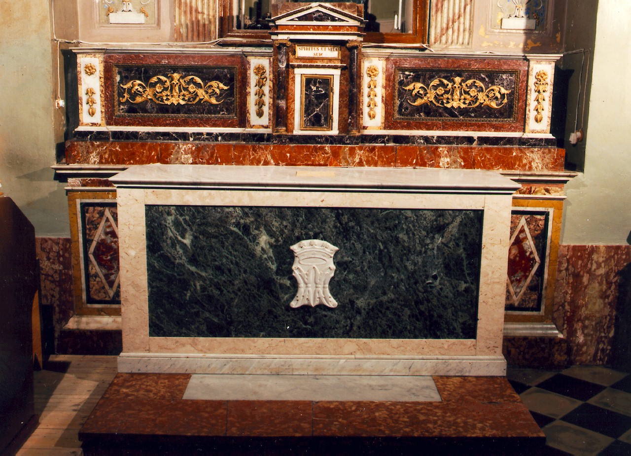 altare - ambito siciliano (Seconda metà sec. XIX)